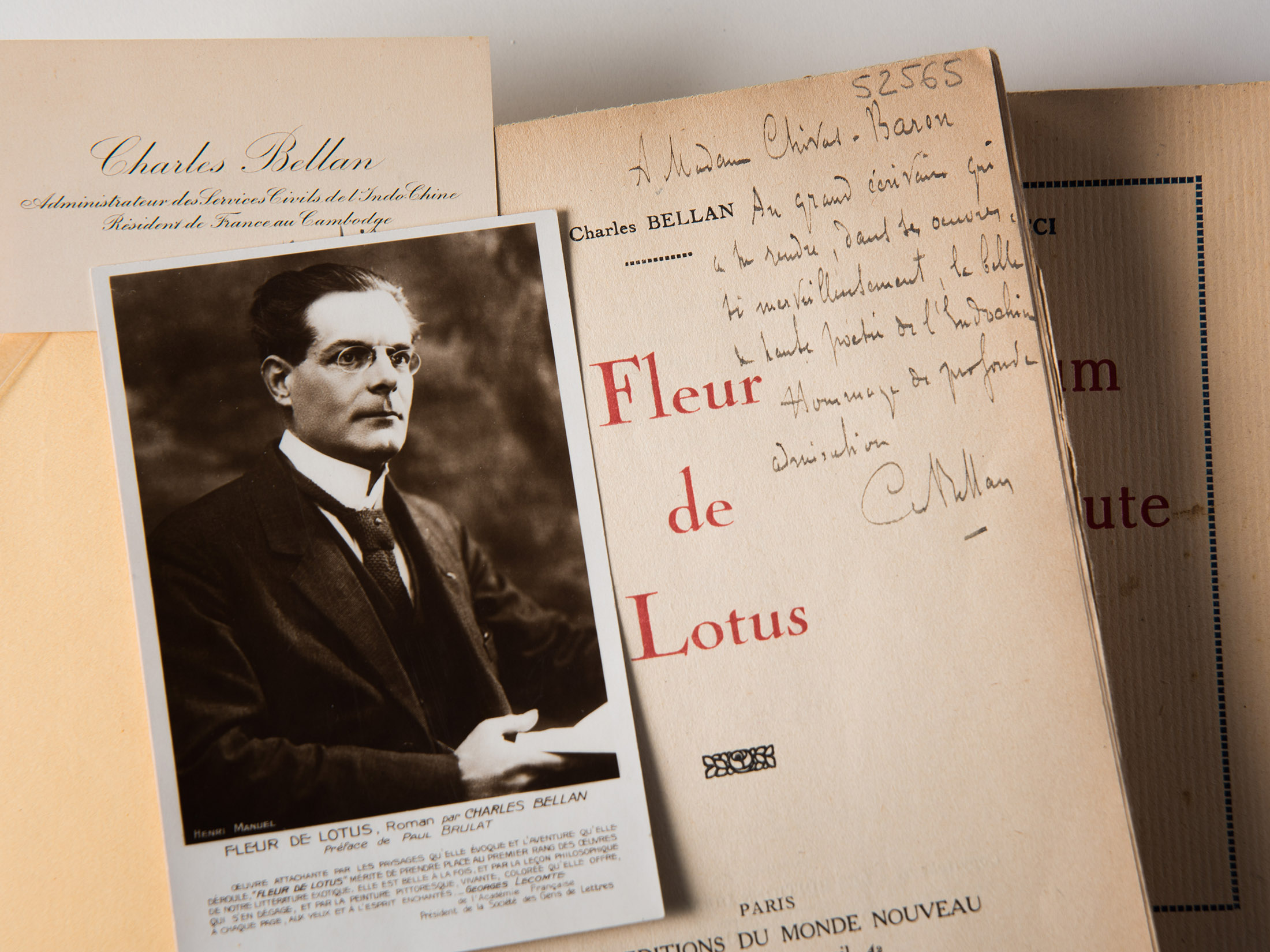 Bellan (Charles), Fleur de lotus, Paris, Editions du Monde nouveau, 1924